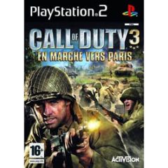 Jeu Call of Duty 3 En marche vers Paris pour PS2