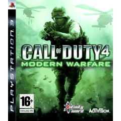 Jeu Call of Duty 4 : Modern Warfare pour PS3