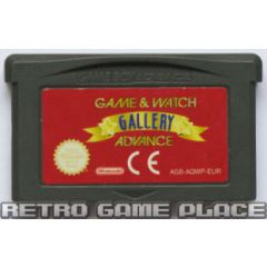 Jeu Game and watch Gallery pour Game Boy Advance