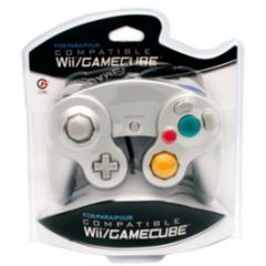 Manette Argent pour Wii/Gamecube