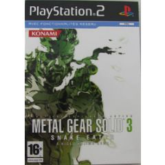 Jeu Metal gear Solid 3 pour Playstation 2