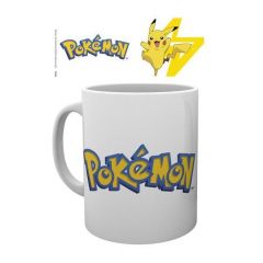 Mug Pokémon Logo & Pikachu