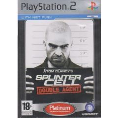 Jeu Tom Clancys Splinter Cell Double Agent Platinum pour PS2