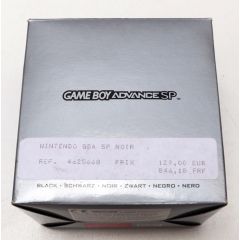 Gameboy Advance SP Argent en boîte