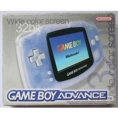 Console Game Boy Advance translucide en boîte
