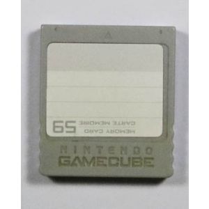 Carte mémoire officielle Gamecube occasion - Retro Game Place