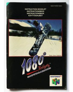 1080 Snowboarding - notice sur Nintendo 64