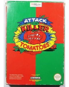 Jeu Attack of the Killer Tomatoes pour Nintendo NES