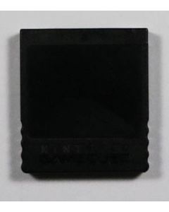 Carte mémoire officielle Gamecube noire