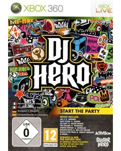 Jeu DJ Hero pour Xbox 360