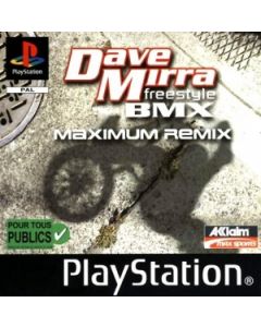 Jeu Dave Mirra Freestyle BMX - Maximum Remix pour Playstation