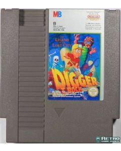 Jeu Digger T. Rock pour Nintendo NES