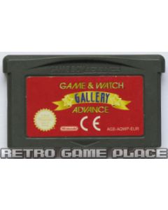 Jeu Game and watch Gallery pour Game Boy Advance