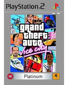 Jeu Grand theft Auto Vice city Platinum pour Playstation 2
