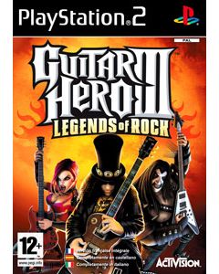 Jeu Guitar Hero 3 legends of Rock pour Playstation 2