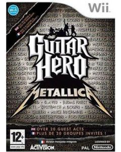 Jeu Guitar Hero Metallica pour Nintendo Wii