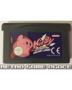 Jeu Kirby Nightmare in Dream Land pour Gameboy Advance