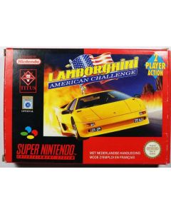 Jeu Lamborghini American Challenge pour Super Nintendo