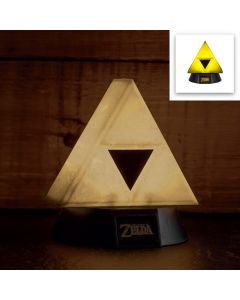 Lampe 3D Zelda Gold Triforce 10cm