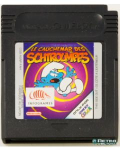 Jeu Le cauchemar des Schtroumpfs pour Game Boy