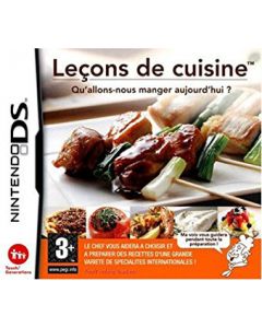 Jeu Leçon de cuisine - Qu'allons-nous manger? pour Nintendo DS