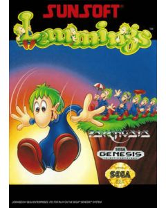 Jeu Lemmings pour Megadrive