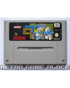 Jeu Les Schtroumpfs Autour du Monde pour Super Nintendo