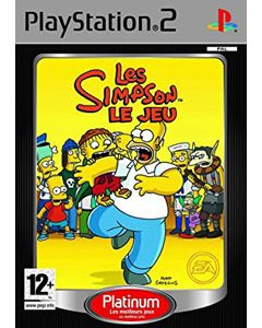 Jeu Les Simpson - Le jeu Platinum pour Playstation 2