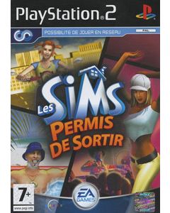 Jeu Les Sims  Permis de Sortir pour Playstation 2