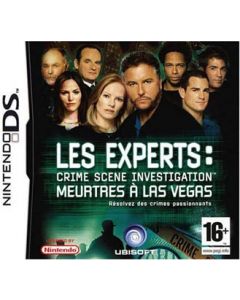 Jeu Les experts CSI meurtres à Las Vegas pour Nintendo DS