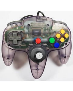 Manette officielle Nintendo 64 Grise translucide