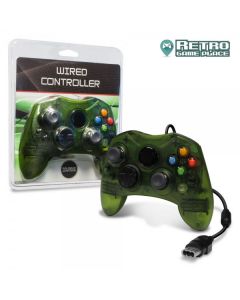 Manette pour Xbox Verte Translucide