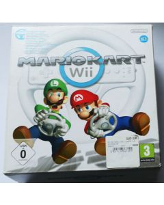 Jeu Mario Kart Wii + Volant en boîte pour Wii