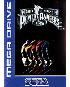 Jeu Mighty Morphin Power Rangers The Movie pour Megadrive