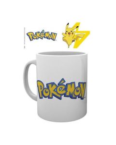 Mug Pokémon Logo & Pikachu