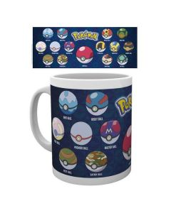 Mug Pokémon Pokeball Varieties