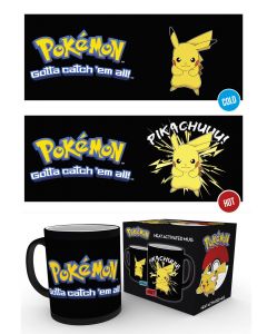 Mug Thermo réactif Pokemon Pikachu