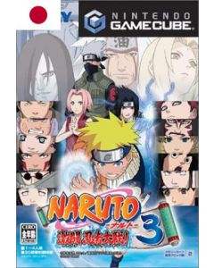 Jeu Naruto - Gekitou Ninja Taisen 3 (Jap) pour Gamecube