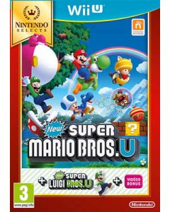 Jeu New Super Mario Bros U et New Super Luigi U Nintendo Selects pour Wii U