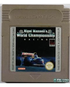 Jeu Nigel Mansell's World Championship pour Game Boy
