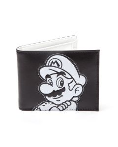 Nintendo - Portefeuille- Super Mario Noir et Blanc