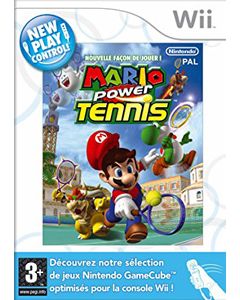 Jeu Nouvelle facon de jouer ! Mario power tennis pour Wii