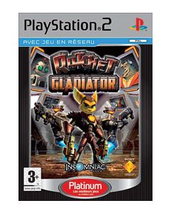 Ratchet Gladiator Platinum  PS2 playstation 2