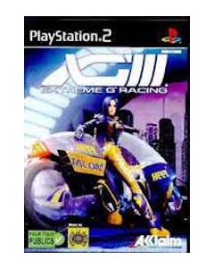 XGIII : extreme G racing  PS2 playstation 2