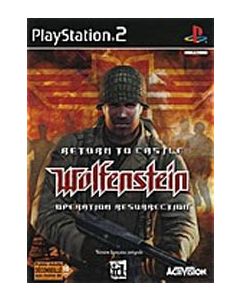 Return to Castle Wolfenstein : Operation Resurrection  PS2 playstation 2