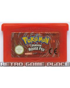 Jeu Pokemon Version Rouge Feu pour Game Boy Advance