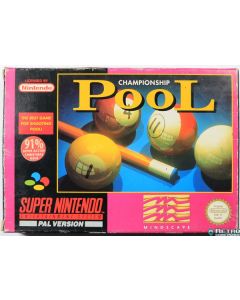 Jeu Pool Championship pour Super Nintendo