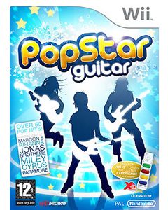 Jeu PopStar Guitar pour Wii
