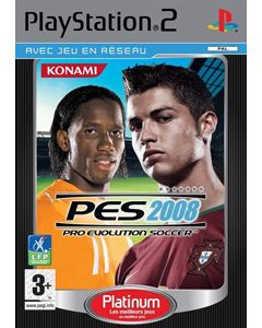 Jeu Pro Evolution Soccer 2008 Platinum pour PS2