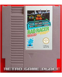 Jeu Rad Racer pour NES